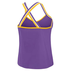 Minnesota Vikings WEAR by Erin Andrews Women's Cross Strap Tri-Blend Tank Top - Purple sale