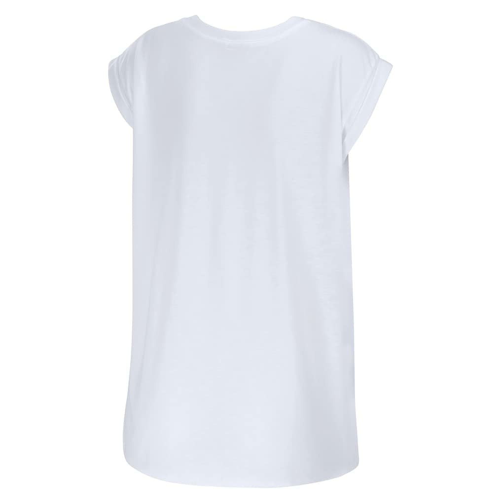 Cincinnati Bengals WEAR by Erin Andrews Women's Checker Muscle Tank Top - White on sale