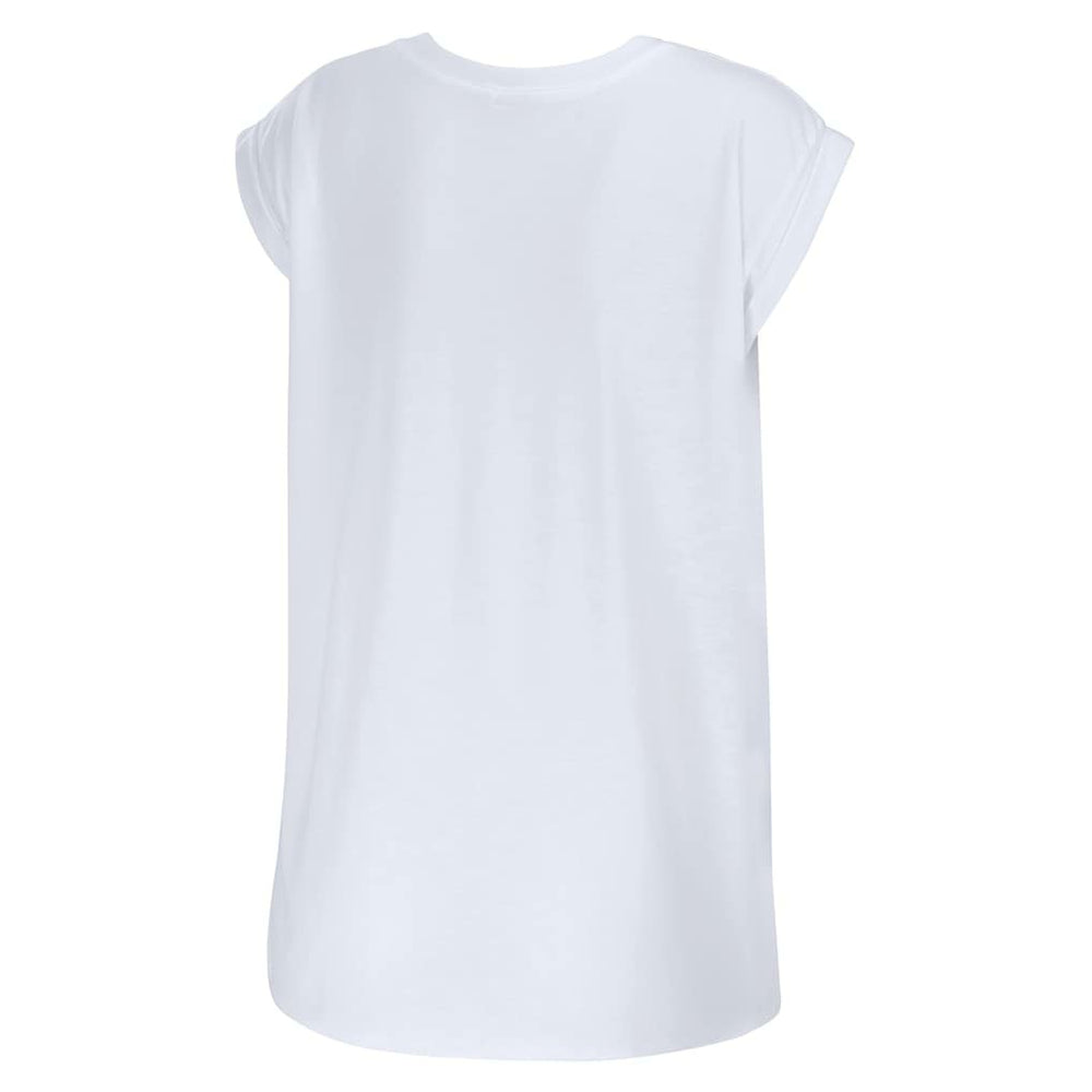 Cincinnati Bengals WEAR by Erin Andrews Women's Checker Muscle Tank Top - White on sale