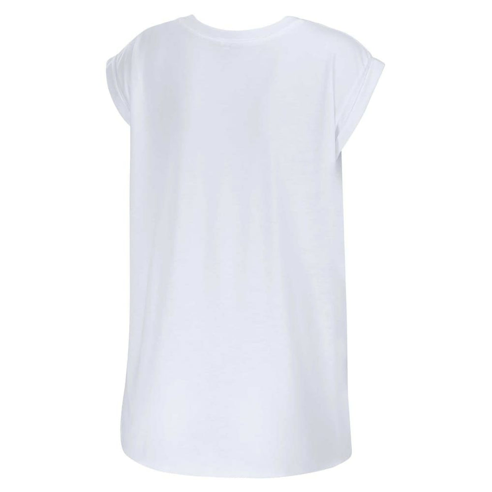 Miami Dolphins WEAR by Erin Andrews Women's Checker Muscle Tank Top - White discount