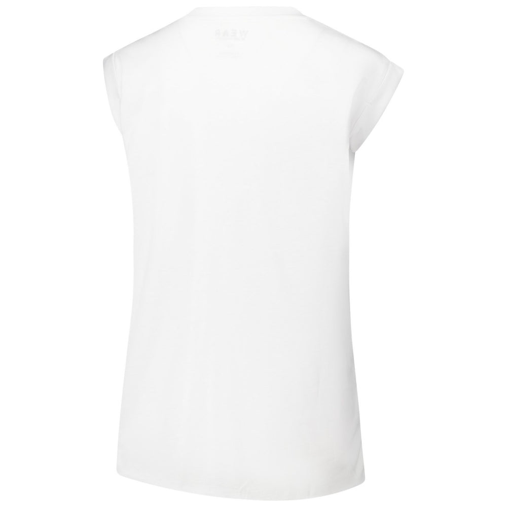 Seattle Seahawks WEAR by Erin Andrews Women's Checker Muscle Tank Top - White on sale