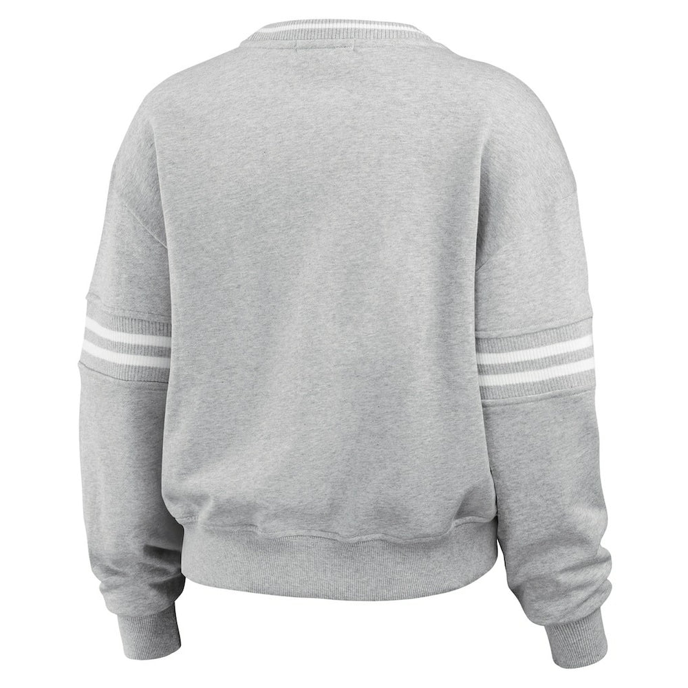 Philadelphia Eagles WEAR by Erin Andrews Women's Pullover Sweatshirt - Heather Gray discount