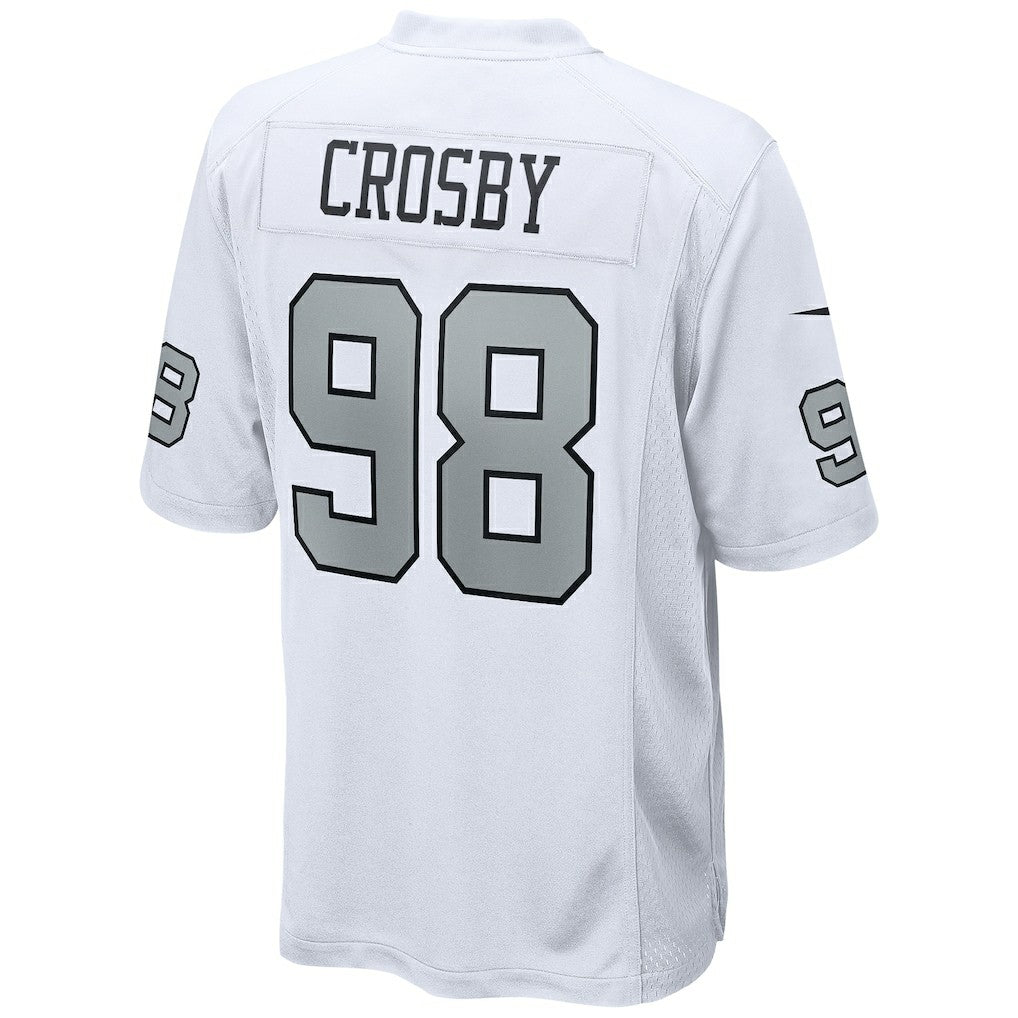 Maxx Crosby Las Vegas Raiders Alternate Game Jersey - White sale