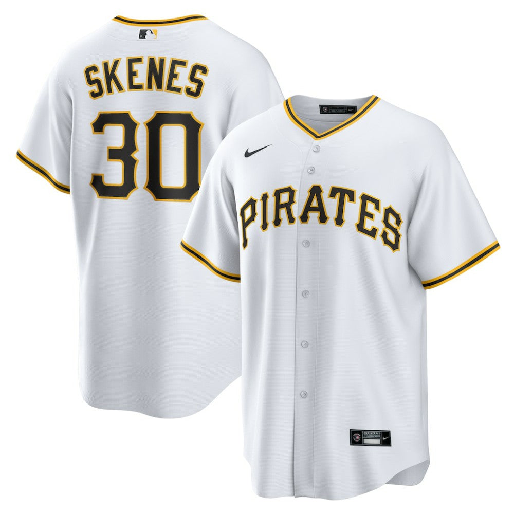 Paul Skenes Pittsburgh Pirates Home Replica Player Jersey White