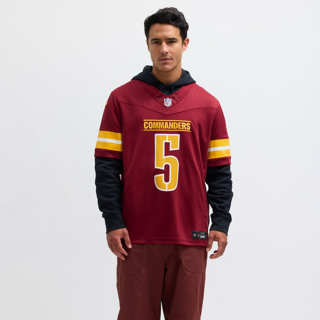 Jayden Daniels Washington Commanders Vapor F.U.S.E. Limited Jersey - Burgundy discount