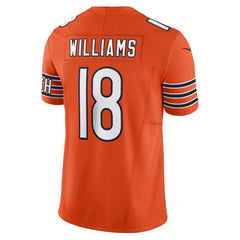 Caleb Williams Chicago Bears Vapor F.U.S.E. Limited Jersey - Orange for sale