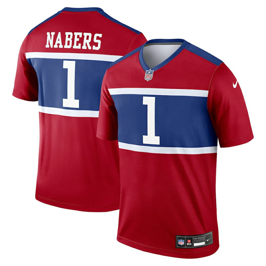Malik Nabers New York Giants Legend Player Performance Top - Red sale