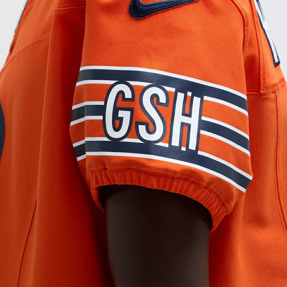 Caleb Williams Chicago Bears Alternate Vapor F.U.S.E. Elite Jersey - Orange discount