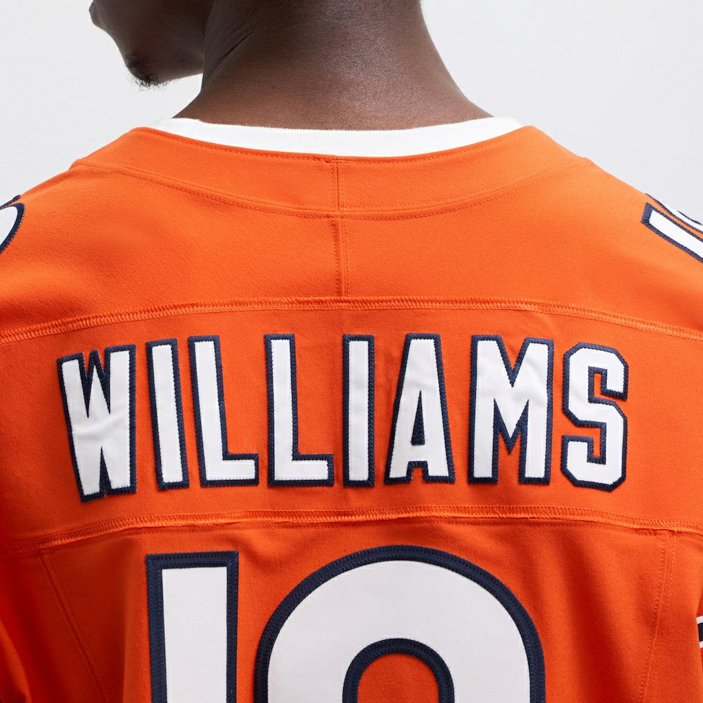 Caleb Williams Chicago Bears Alternate Vapor F.U.S.E. Elite Jersey - Orange discount