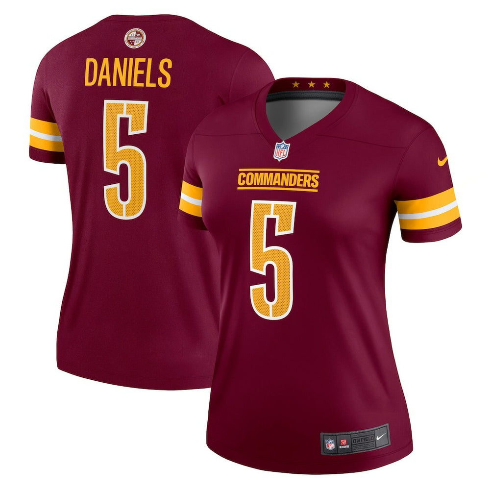 Jayden Daniels Washington Commanders Women's Legend Player Performance Top - Burgundy cheap