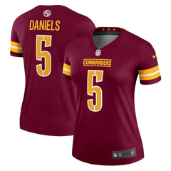 Jayden Daniels Washington Commanders Women's Legend Player Performance Top - Burgundy cheap