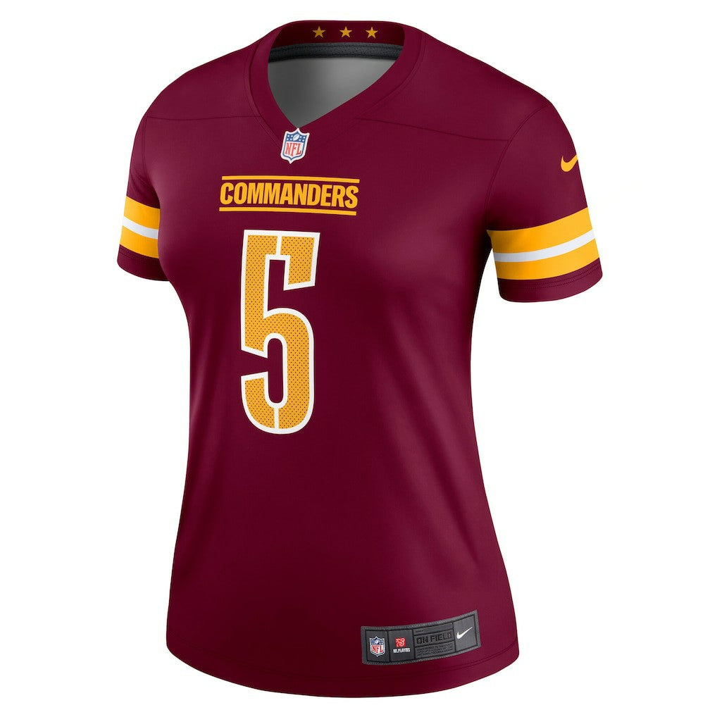 Jayden Daniels Washington Commanders Women's Legend Player Performance Top - Burgundy cheap