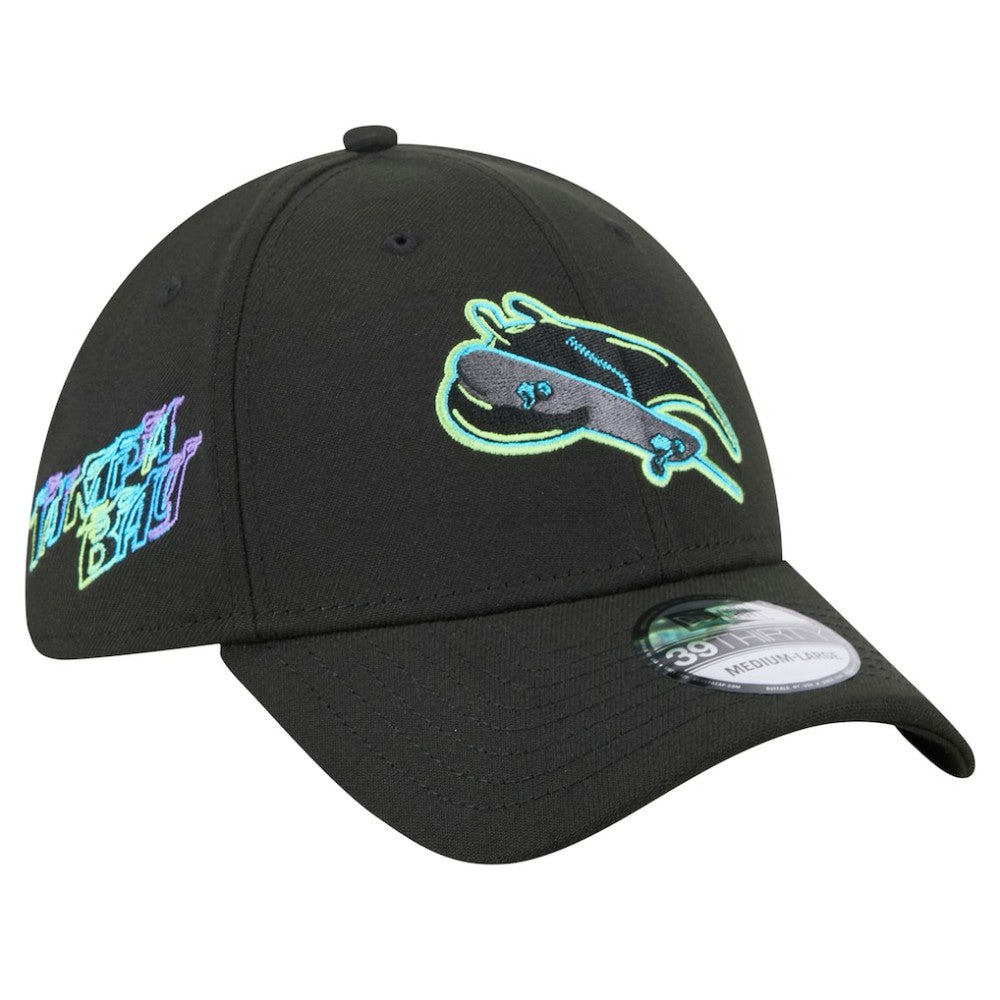 Tampa Bay Rays City Connect 39THIRTY Flex Hat Black