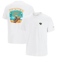 Jacksonville Jaguars Sport Torchdown Graphic T-Shirt - White discount