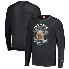 Chicago White Sox MLB x Guy Fieri’s Flavortown Unisex Tri-Blend Pullover Sweatshirt Charcoal