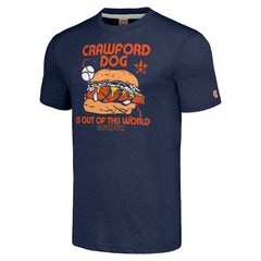 Houston Astros MLB x Guy Fieri’s Flavortown Unisex Tri-Blend T-Shirt Navy
