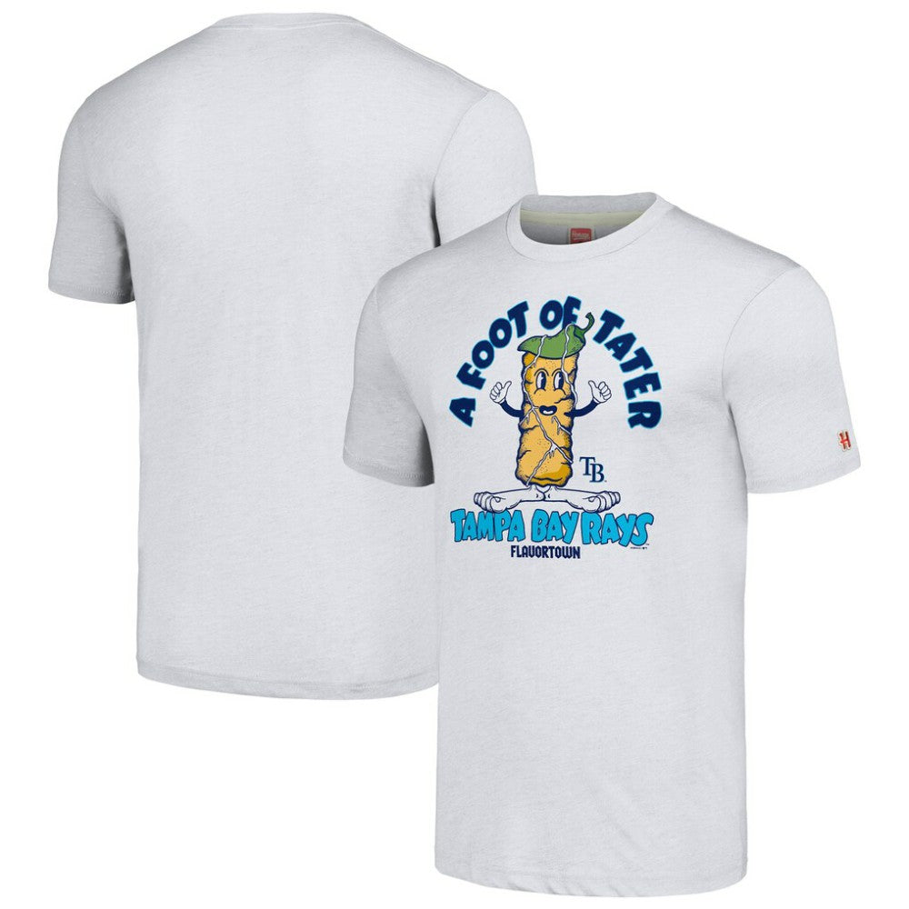 Tampa Bay Rays MLB x Guy Fieri’s Flavortown Unisex Tri-Blend T-Shirt Ash