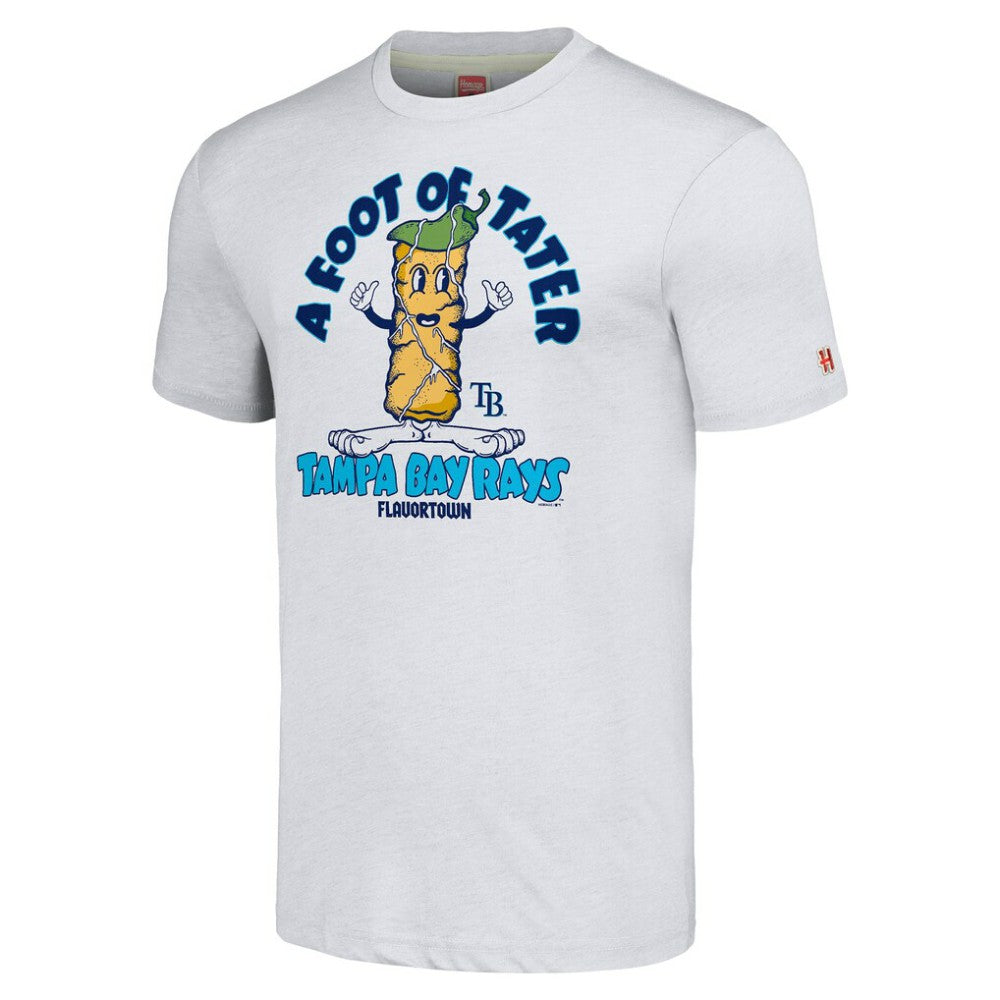 Tampa Bay Rays MLB x Guy Fieri’s Flavortown Unisex Tri-Blend T-Shirt Ash