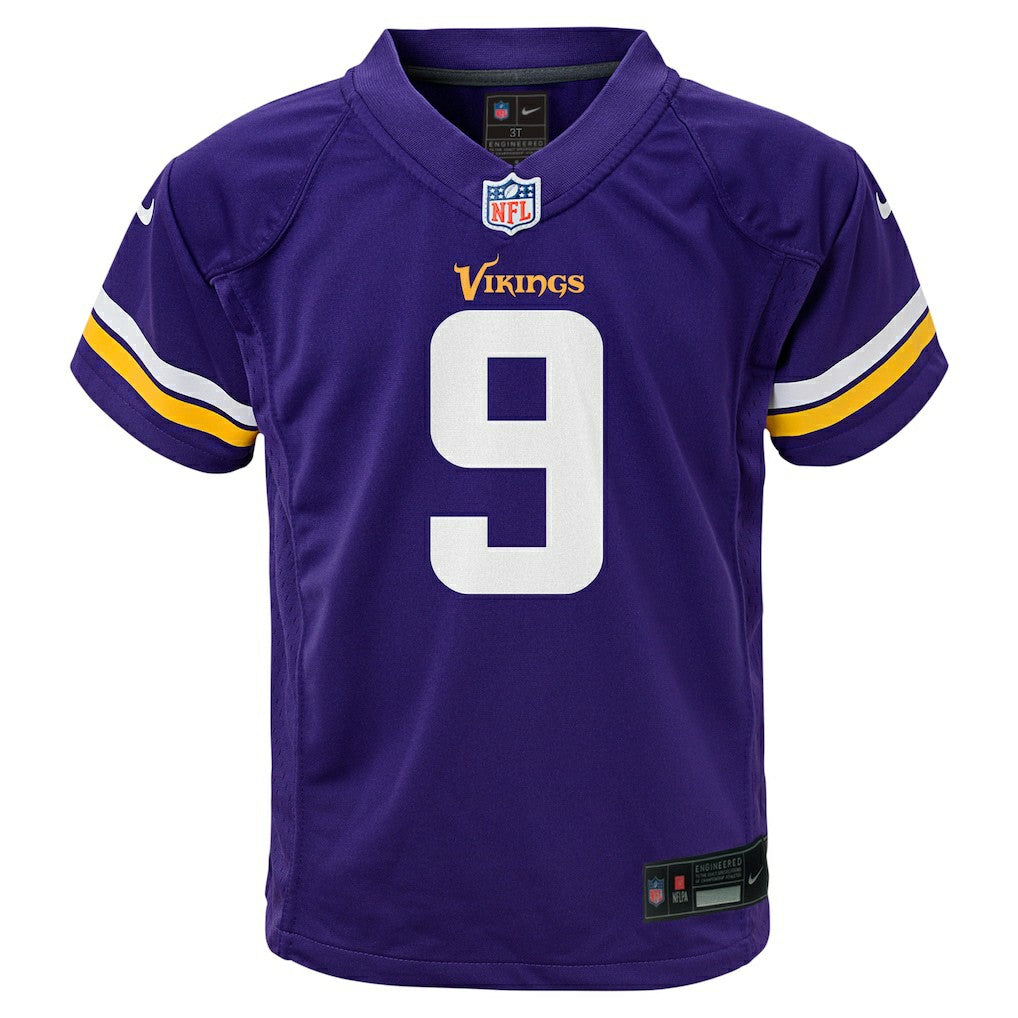 J.J. McCarthy Minnesota Vikings Preschool Player Game Jersey - Purple online