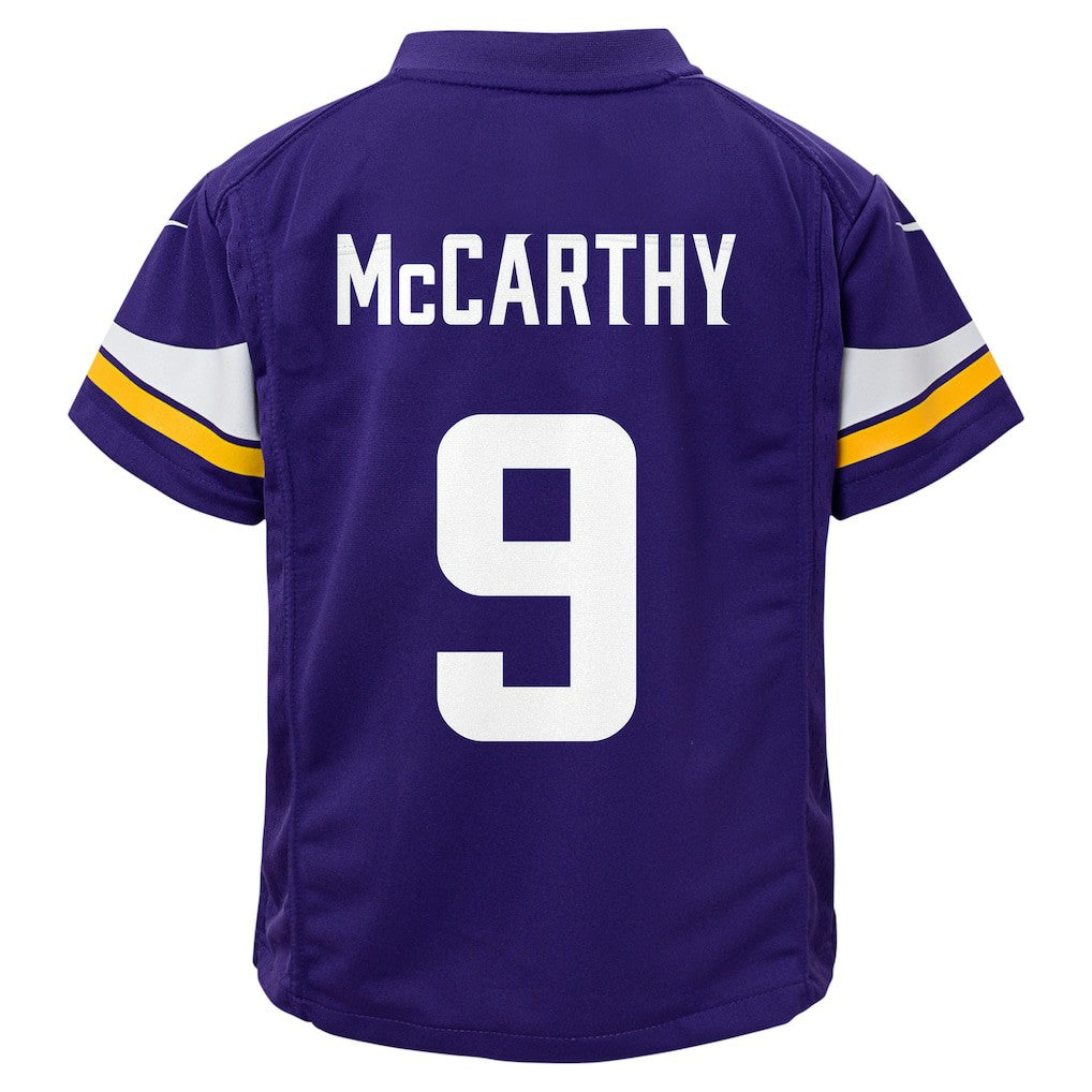 J.J. McCarthy Minnesota Vikings Preschool Player Game Jersey - Purple online