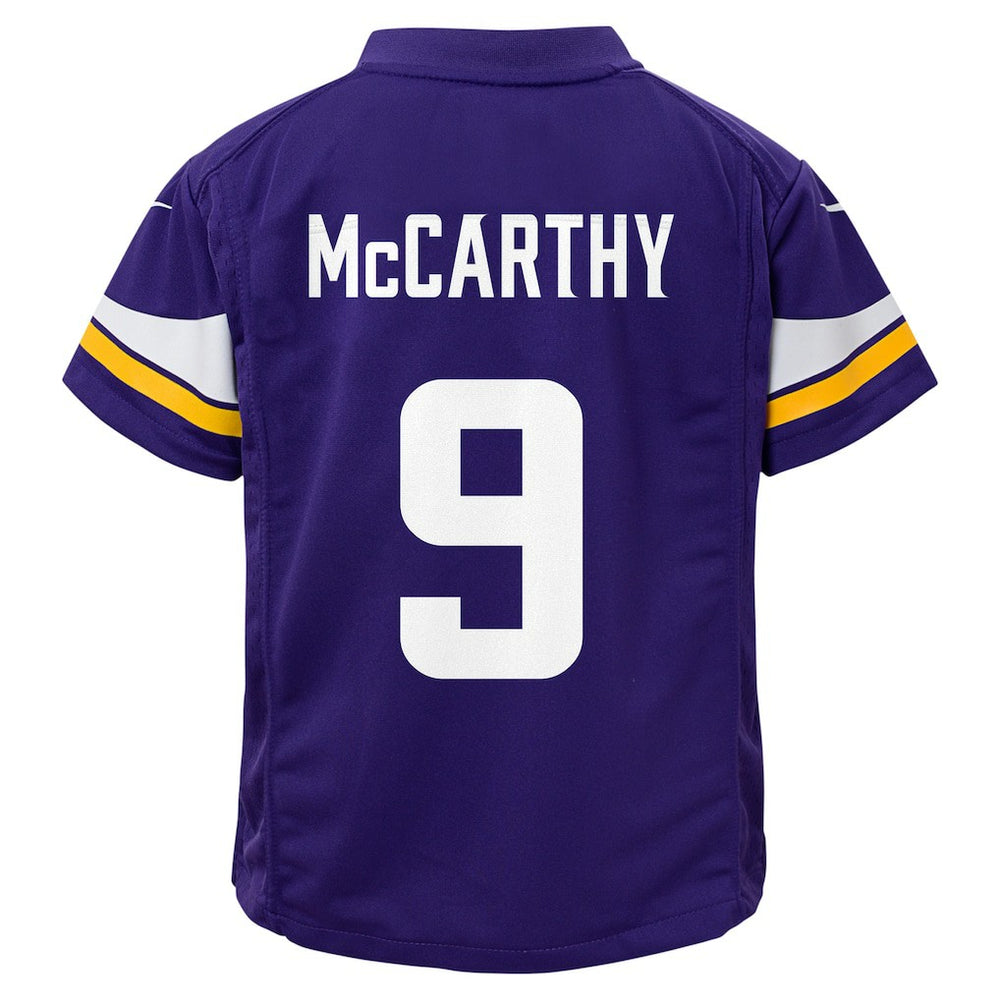 J.J. McCarthy Minnesota Vikings Preschool Player Game Jersey - Purple online