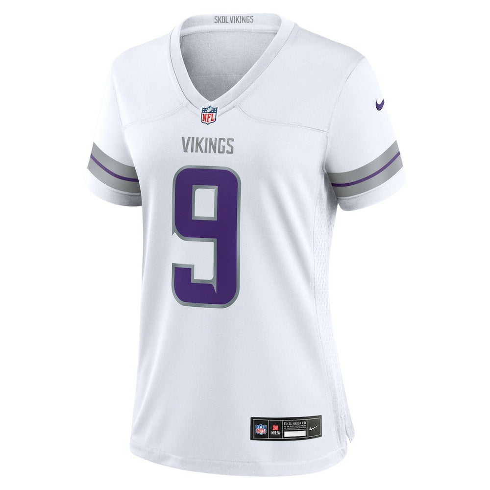 J.J. McCarthy Minnesota Vikings Women's Alternate Game Player Jersey - White cheap