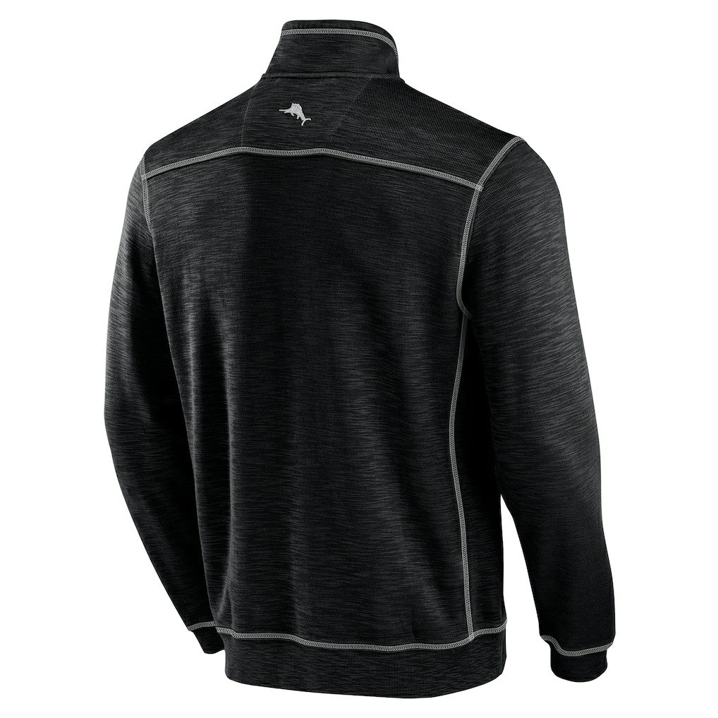 Miami Dolphins Big & Tall Tobago Bay Half-Zip Sweatshirt - Black for sale