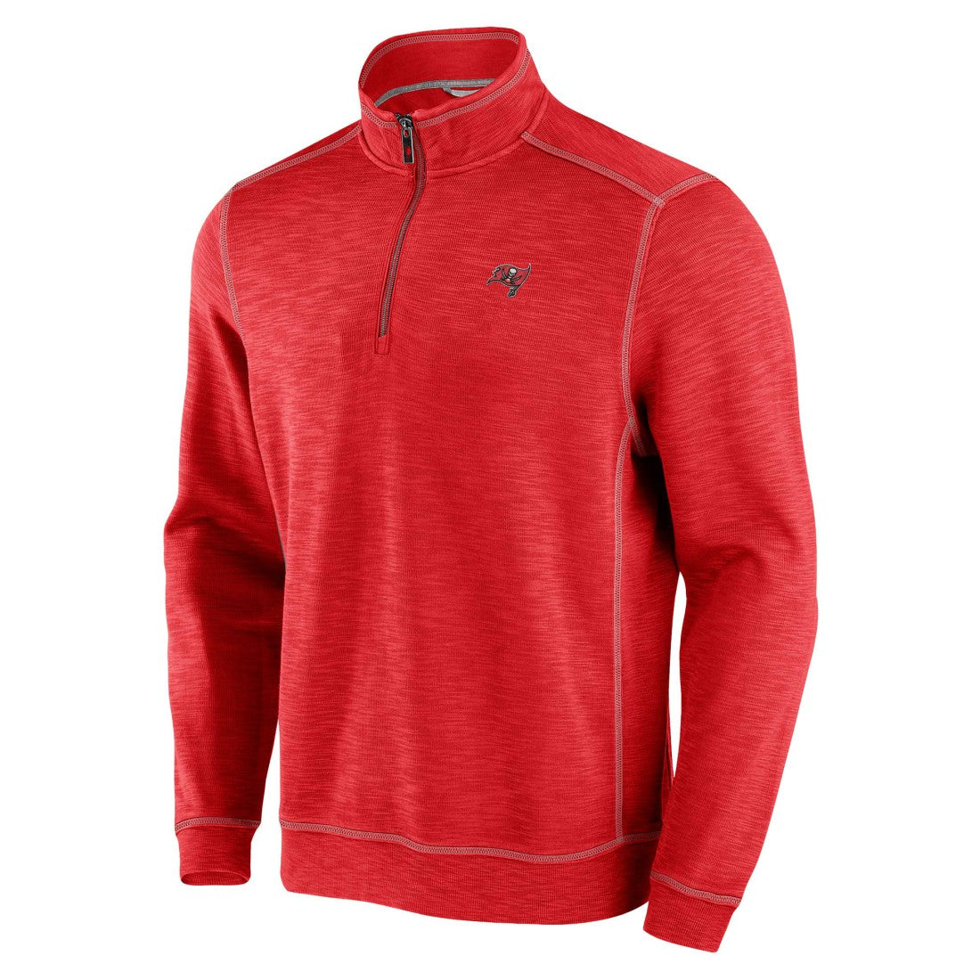 Tampa Bay Buccaneers Big & Tall Tobago Bay Half-Zip Sweatshirt - Red cheap