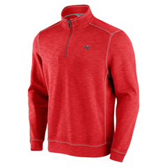 Tampa Bay Buccaneers Big & Tall Tobago Bay Half-Zip Sweatshirt - Red cheap