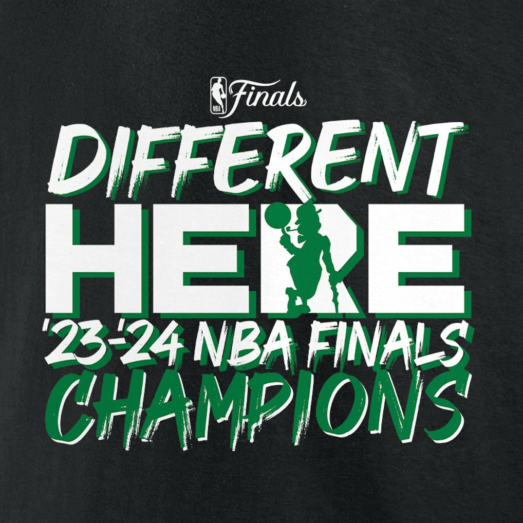 Boston Celtics 2024 NBA Finals Champions Pump Fake Hometown Originals T-Shirt - Black cheap
