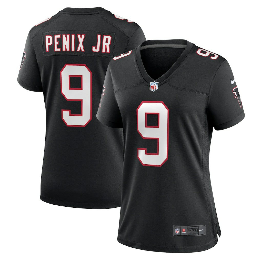 Michael Penix Jr. Atlanta Falcons Women's Alternate Game Jersey - Black outlet