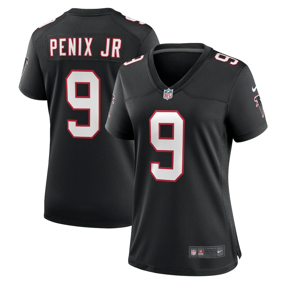 Michael Penix Jr. Atlanta Falcons Women's Alternate Game Jersey - Black outlet