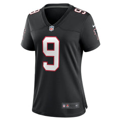 Michael Penix Jr. Atlanta Falcons Women's Alternate Game Jersey - Black outlet