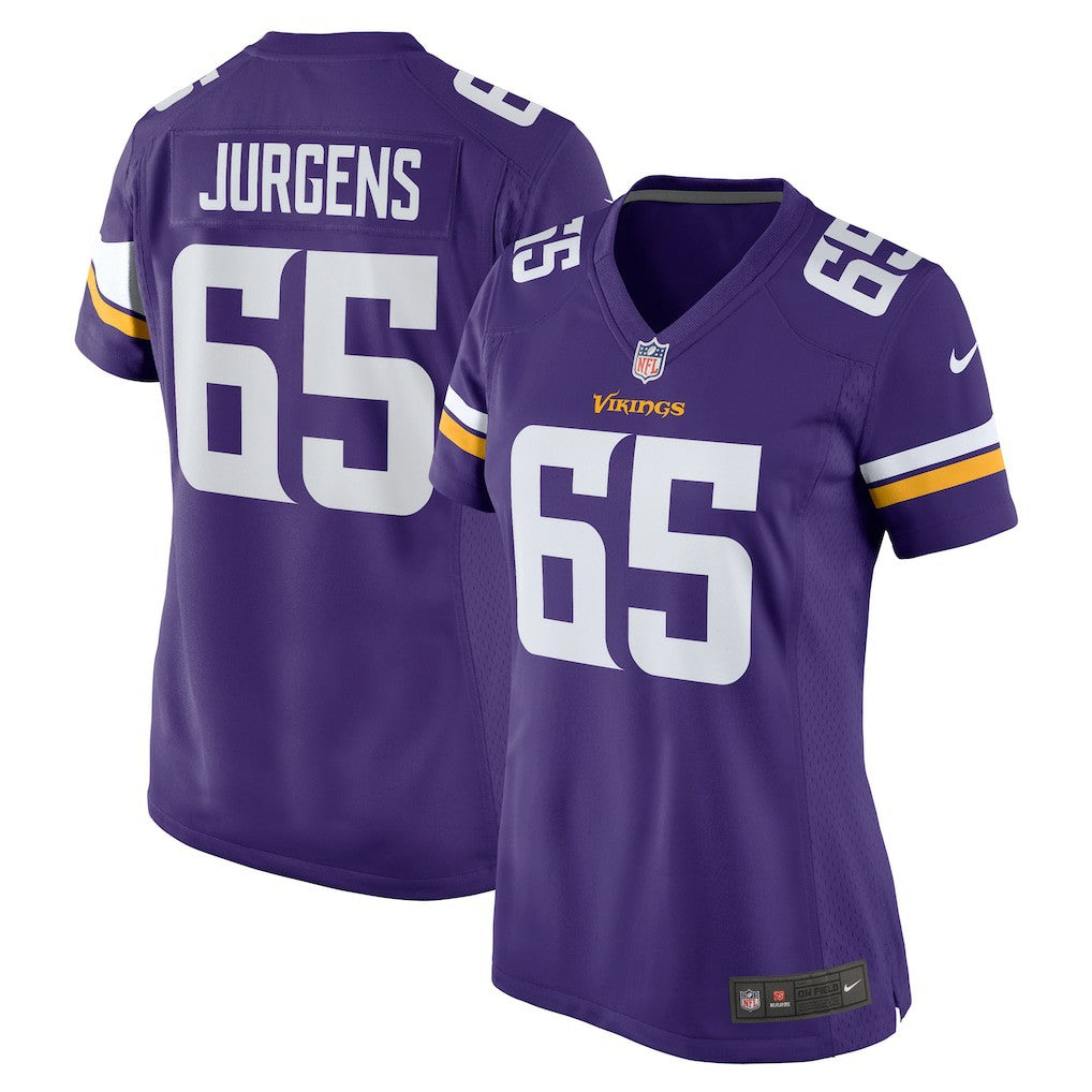 Michael Jurgens Minnesota Vikings Women's Game Jersey - Purple for sale