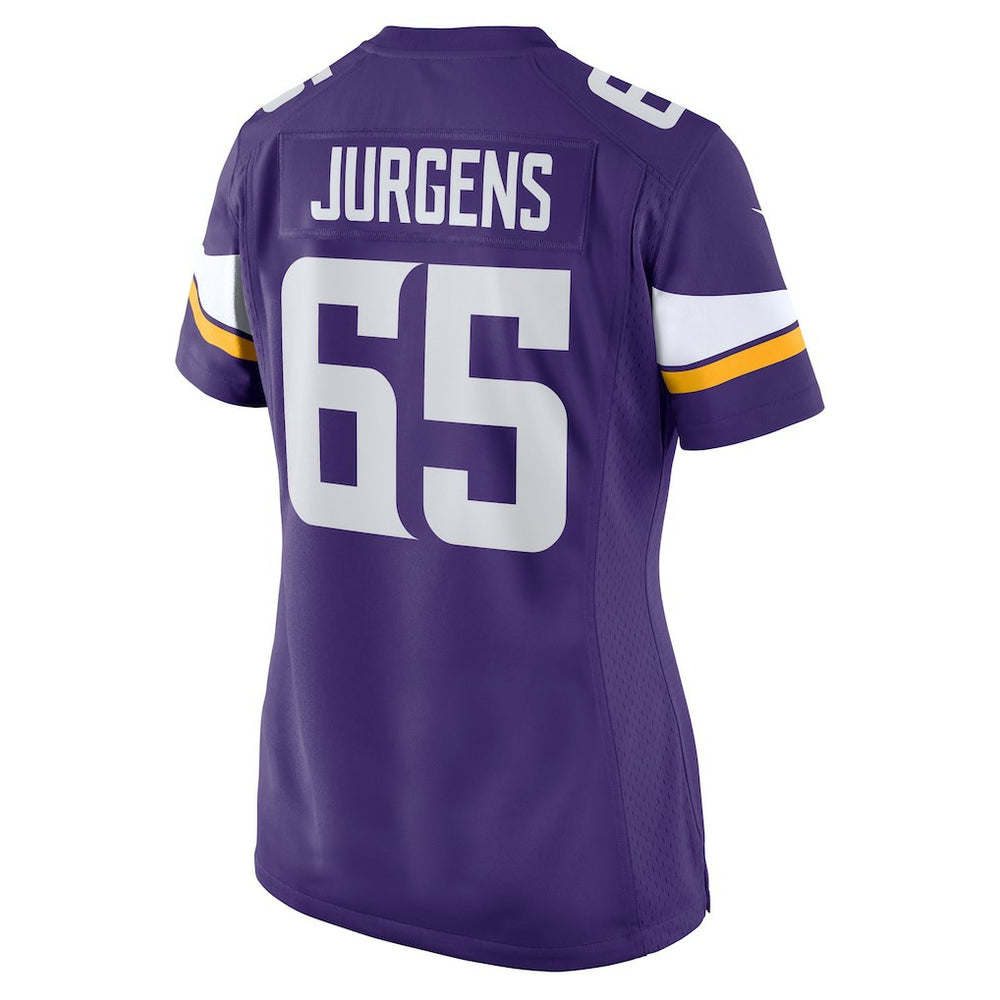 Michael Jurgens Minnesota Vikings Women's Game Jersey - Purple for sale