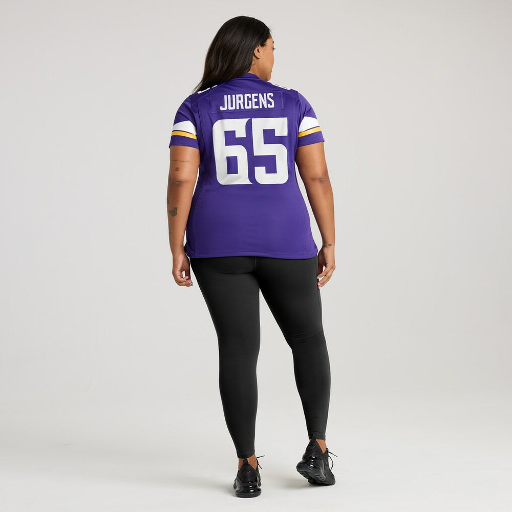 Michael Jurgens Minnesota Vikings Women's Game Jersey - Purple for sale
