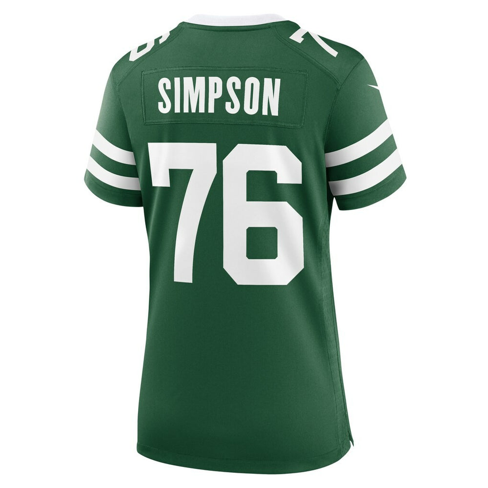 John Simpson New York Jets Women's Game Jersey - Legacy Green online