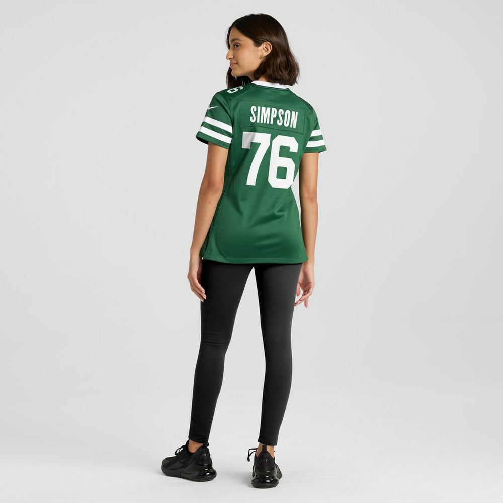 John Simpson New York Jets Women's Game Jersey - Legacy Green online