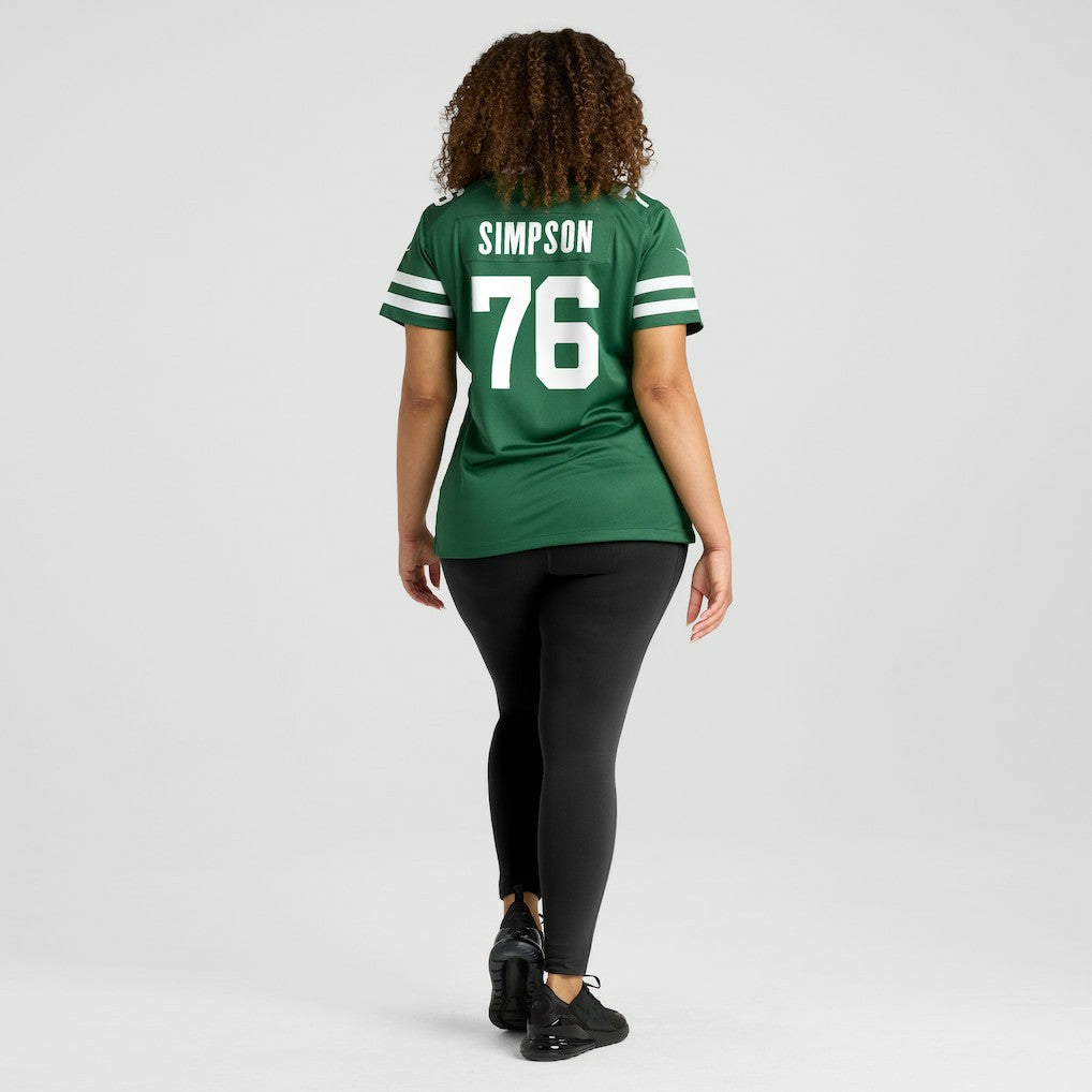 John Simpson New York Jets Women's Game Jersey - Legacy Green online