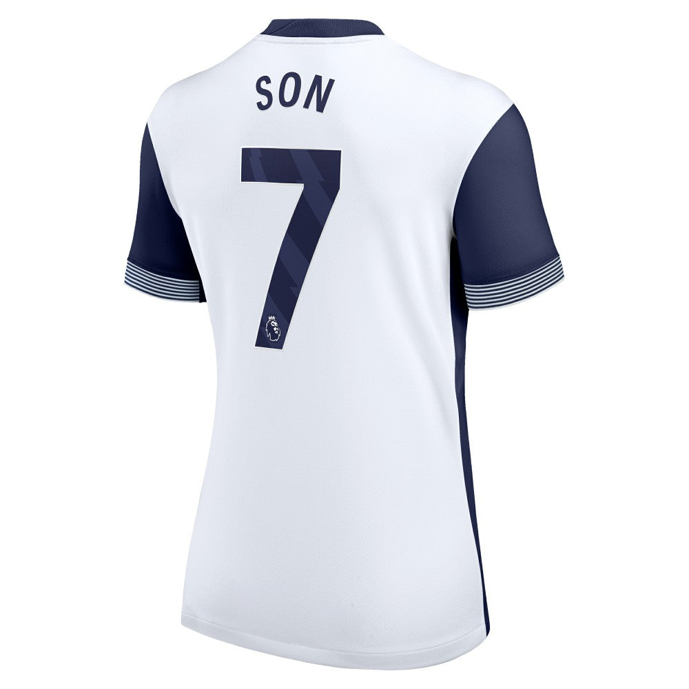 Son Heung-Min Tottenham Hotspur Women's 2024/25 Home Replica Player Jersey - White on sale