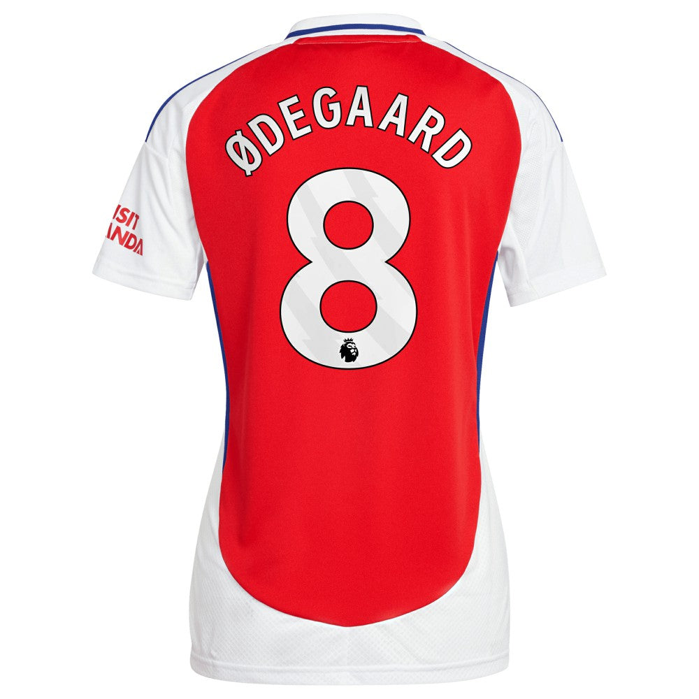 Martin Odegaard Arsenal Women's 2024/25 Home Replica Player Jersey – Red sale