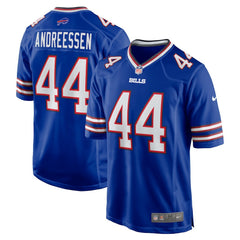 Joe Andreessen Buffalo Bills Game Jersey - Royal discount