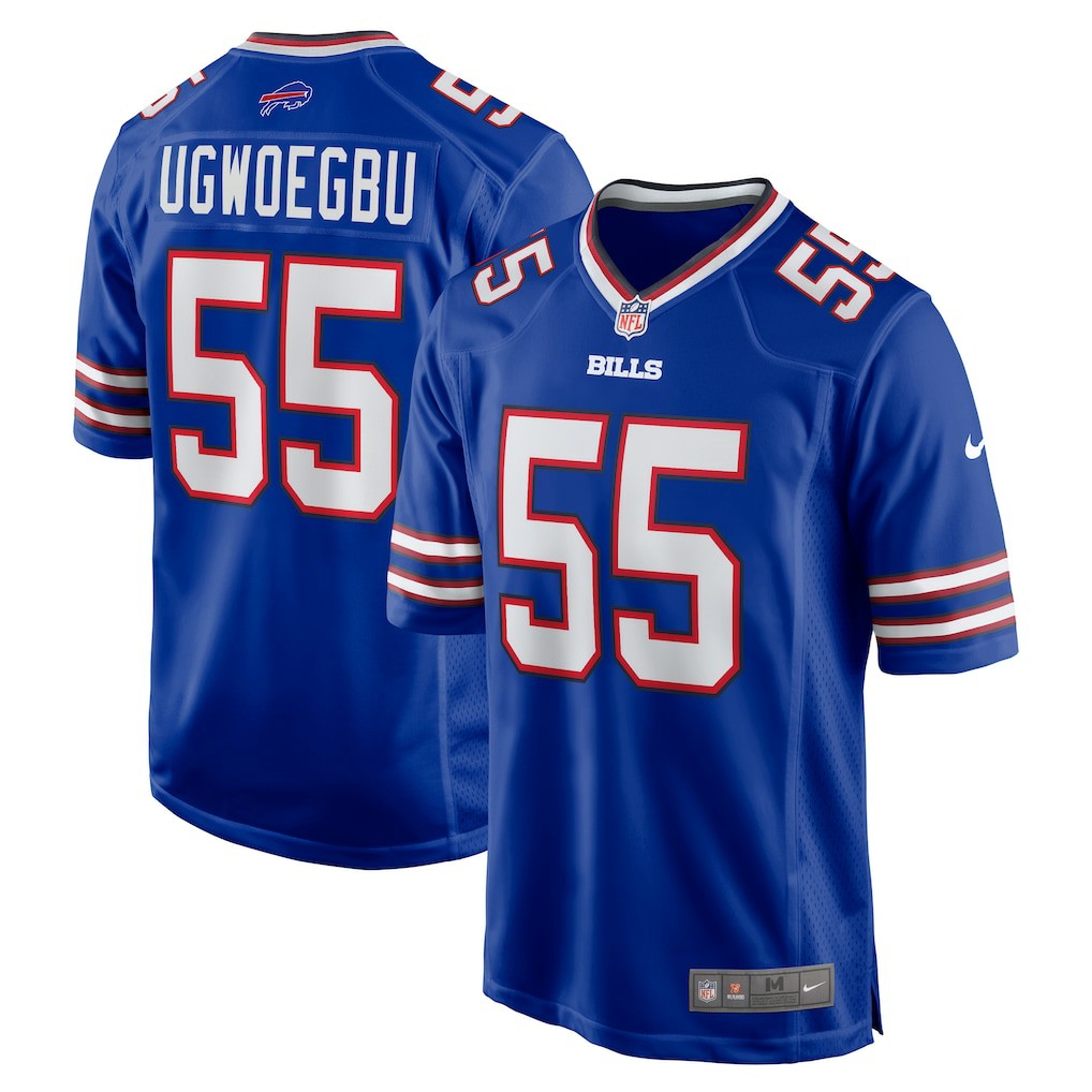 David Ugwoegbu Buffalo Bills Game Jersey - Royal sale