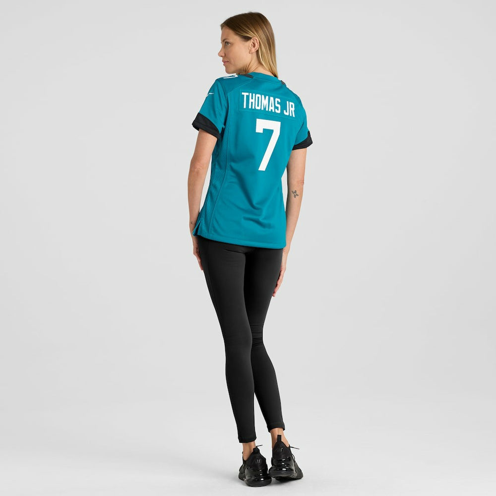Brian Thomas Jr. Jacksonville Jaguars Women's Game Jersey - Teal sale