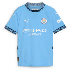 Erling Haaland Manchester City Youth 2024/25 Home Replica Player Jersey - Light Blue for sale