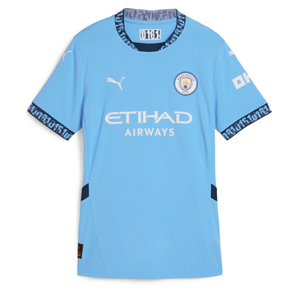 Kevin De Bruyne Manchester City Women's 2024/25 Home Replica Player Jersey - Light Blue discount