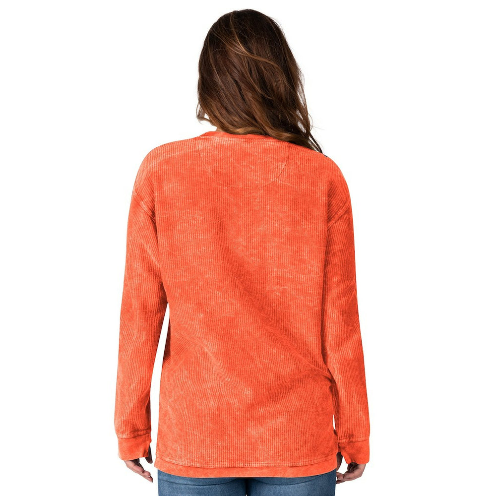 Cleveland Browns G-III 4Her by Carl Banks Women's Comfy Cord Pullover Sweatshirt - Orange online