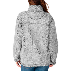 New York Jets G-III 4Her by Carl Banks Women's Sherpa Full-Zip Jacket - Gray on sale
