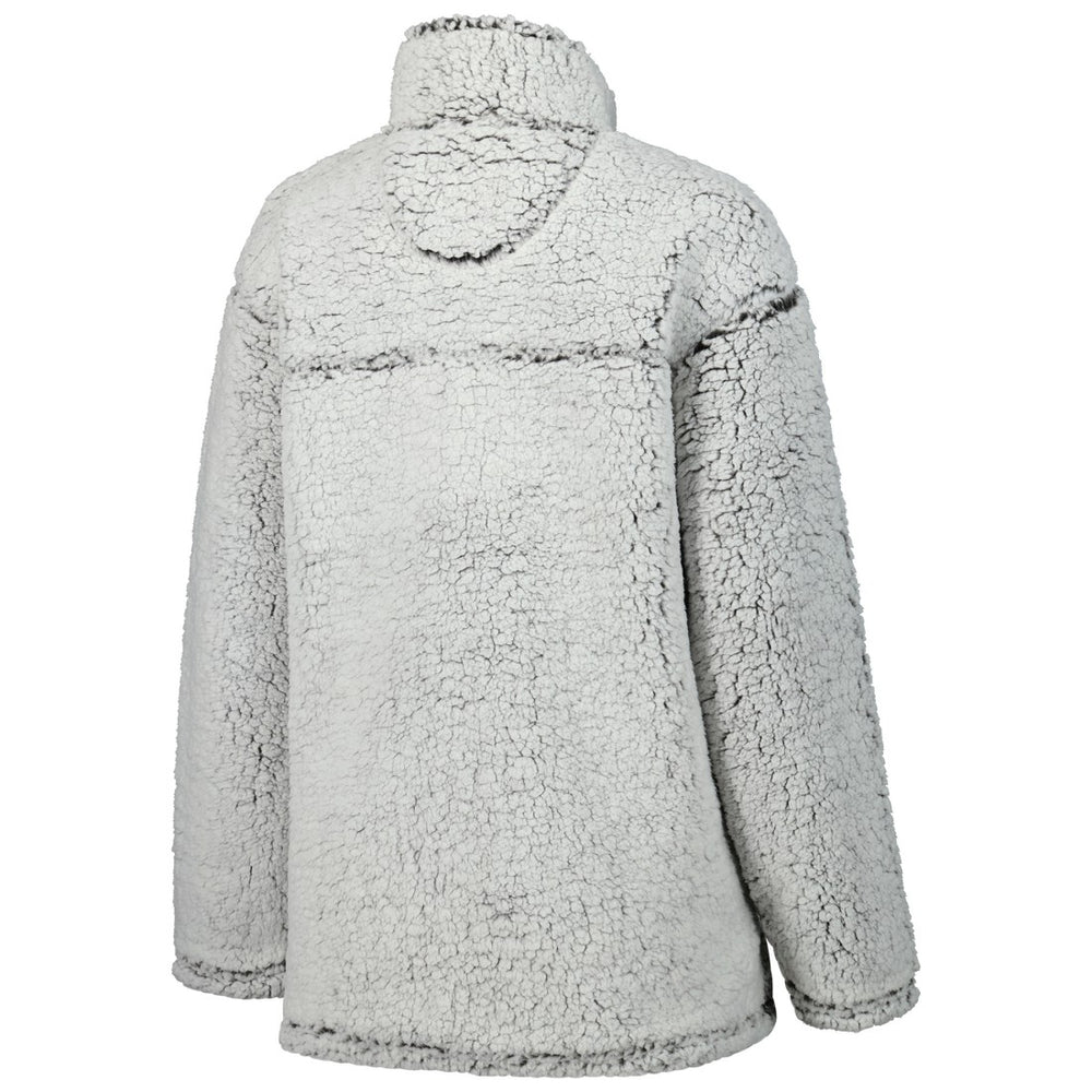 Houston Texans G-III 4Her by Carl Banks Women's Sherpa Quarter-Zip Jacket - Gray outlet