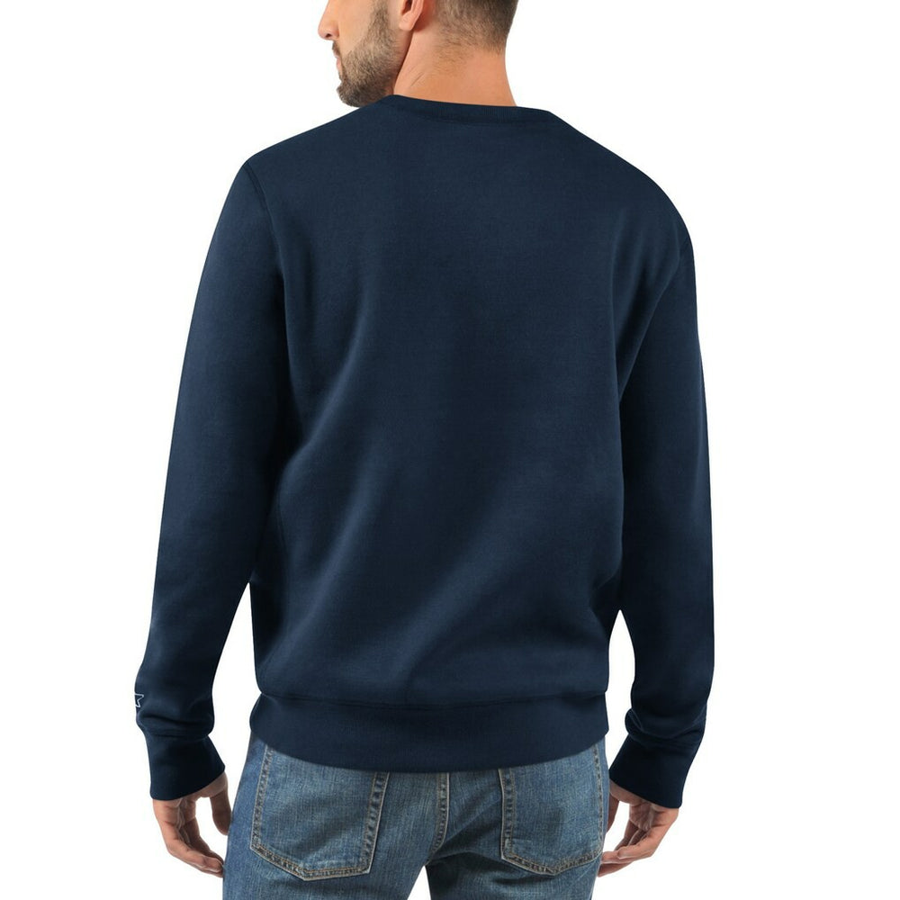 New York Giants Starter 1925 Collection Long Sleeve Pullover Sweatshirt - Navy outlet